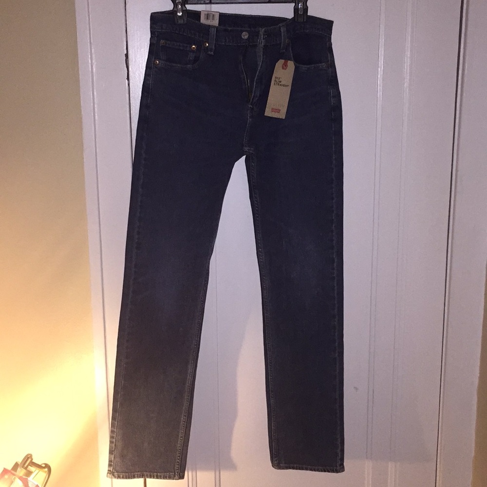 Brand New 32x34 Men’s 513 Skim Straight Levi Jeans